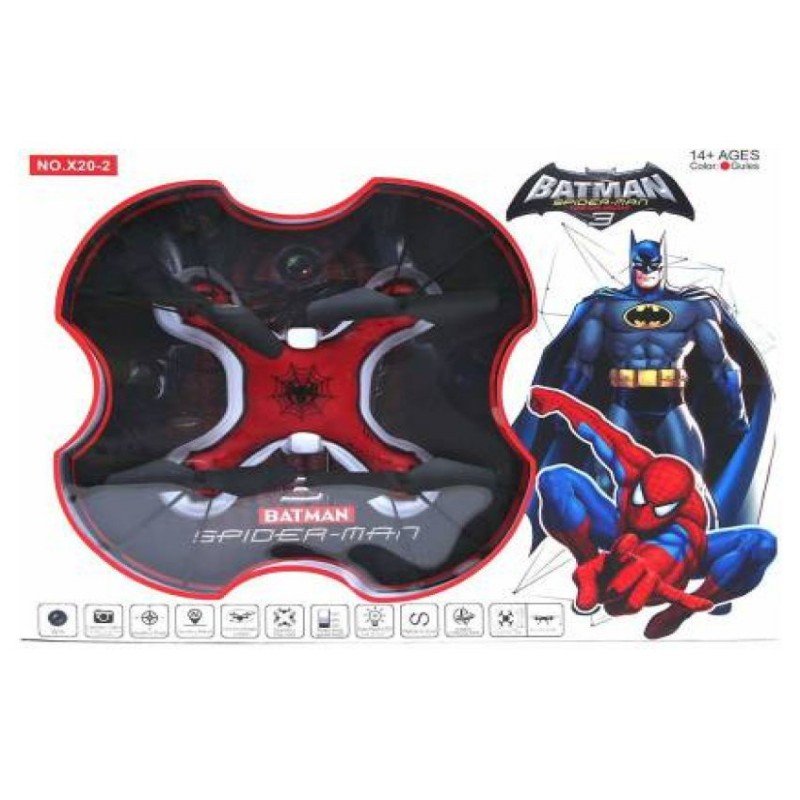 BatMan Spiderman Drone with Led Lights BD Price - Shopcity