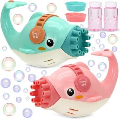 Buy 8 Hole Dolphin Bubble Gun Toy from ShopCity. Get Discount. Enjoy Free Shipping.