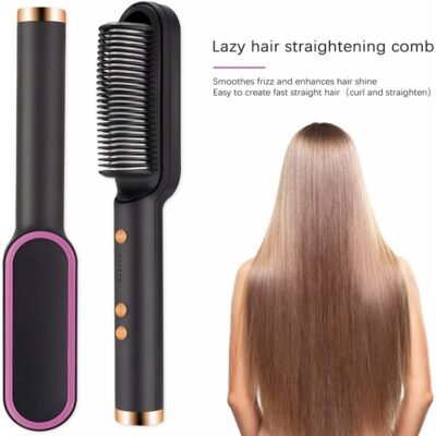 Buy Hair straightener+ curler comb Brush from Shopcity with large discount. Enjoy 60% Discount & free Delivery around The Bangladesh.