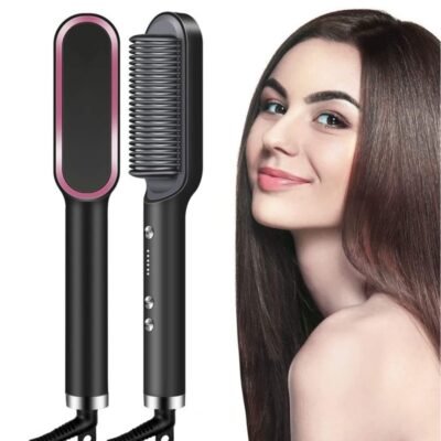 Buy Hair straightener+ curler comb Brush from Shopcity with large discount. Enjoy 60% Discount & free Delivery around The Bangladesh.