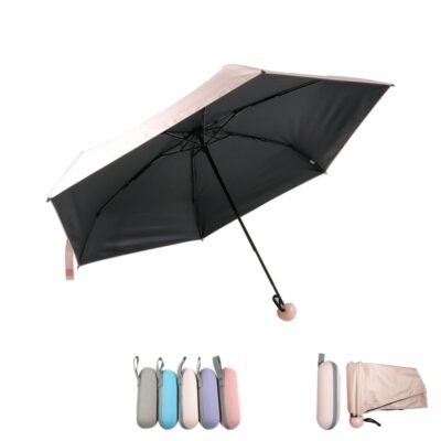 Buy Strong Foldable Pocket Umbrella with Zipper Case from Shopcity.